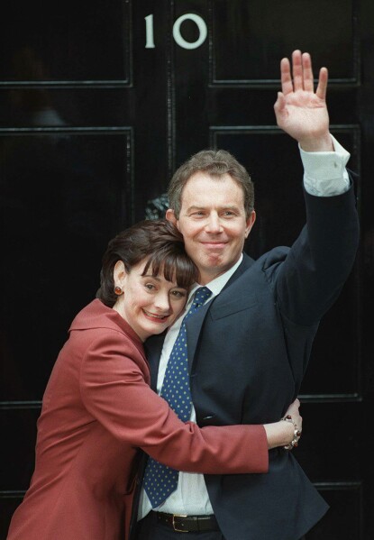 UK's landmark postwar elections: When Blair won the first of his 3 elections  in 1997 | AP News