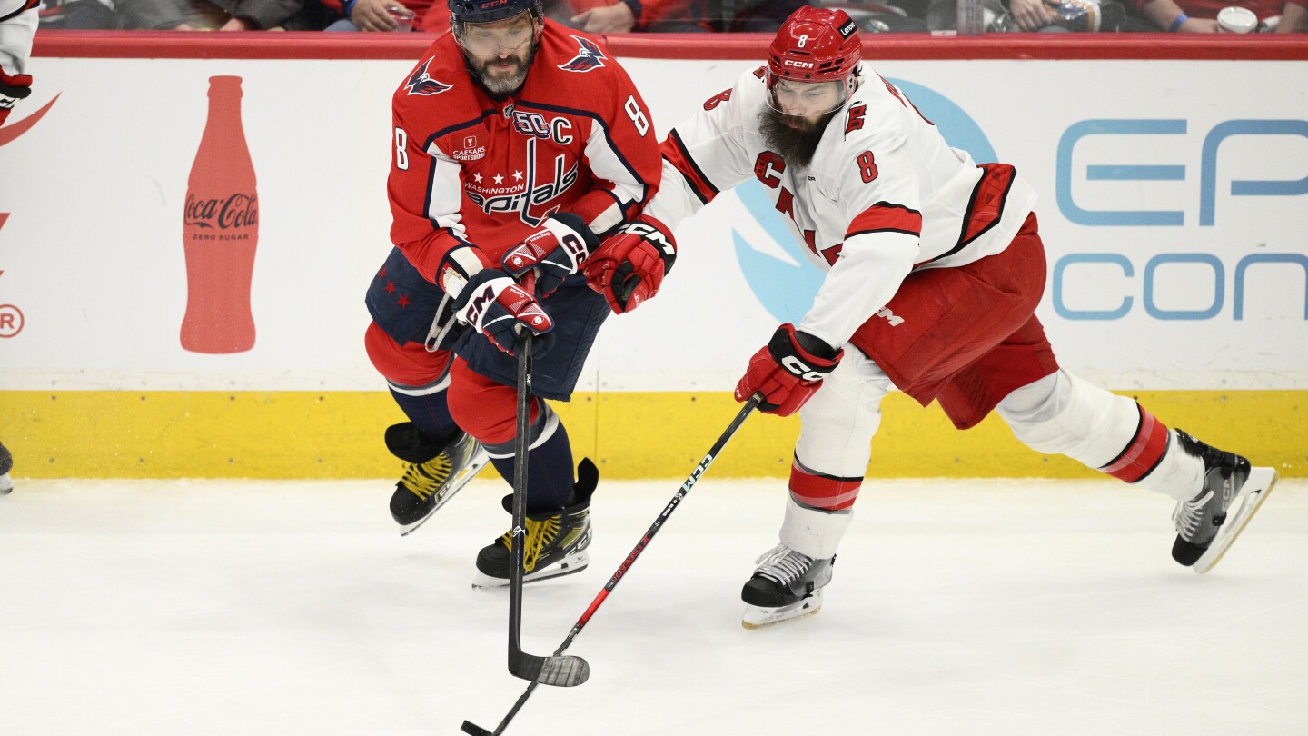 Capitals and Hurricanes meet in a 2nd-round NHL playoff series with 'no secrets' and 'no surprises'