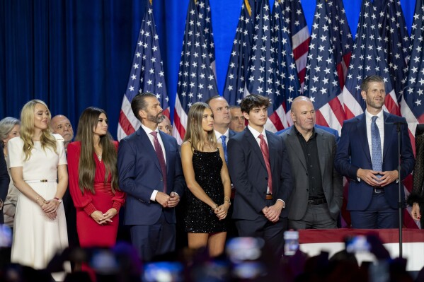 Image depicting the Trump family, highlighting their close bonds and significant roles in politics and business.