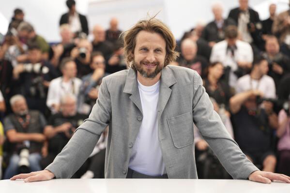 Anders Danielsen Lies Posen for photographers in the photo call for the film 