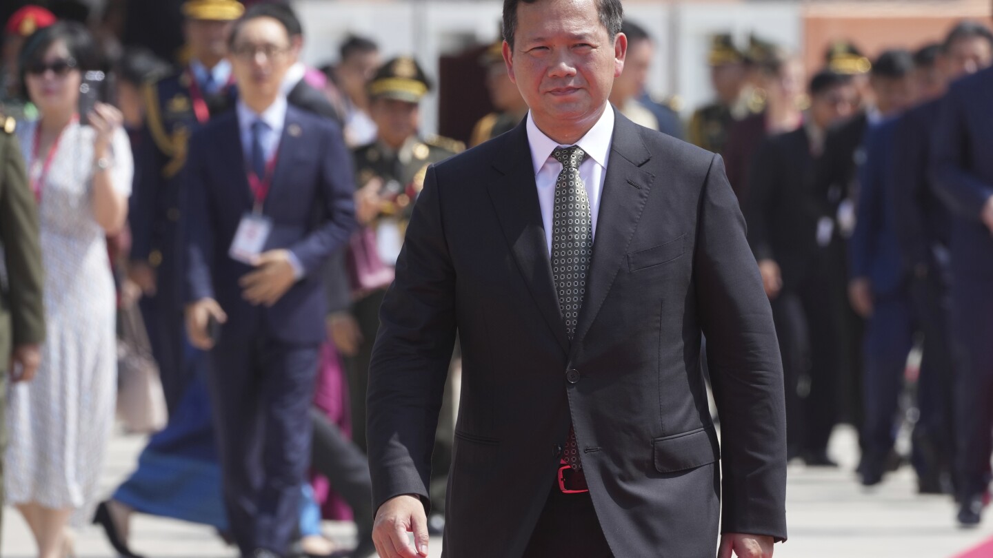 Cambodia's leader presides at ceremony for upgrade of naval base with help from China