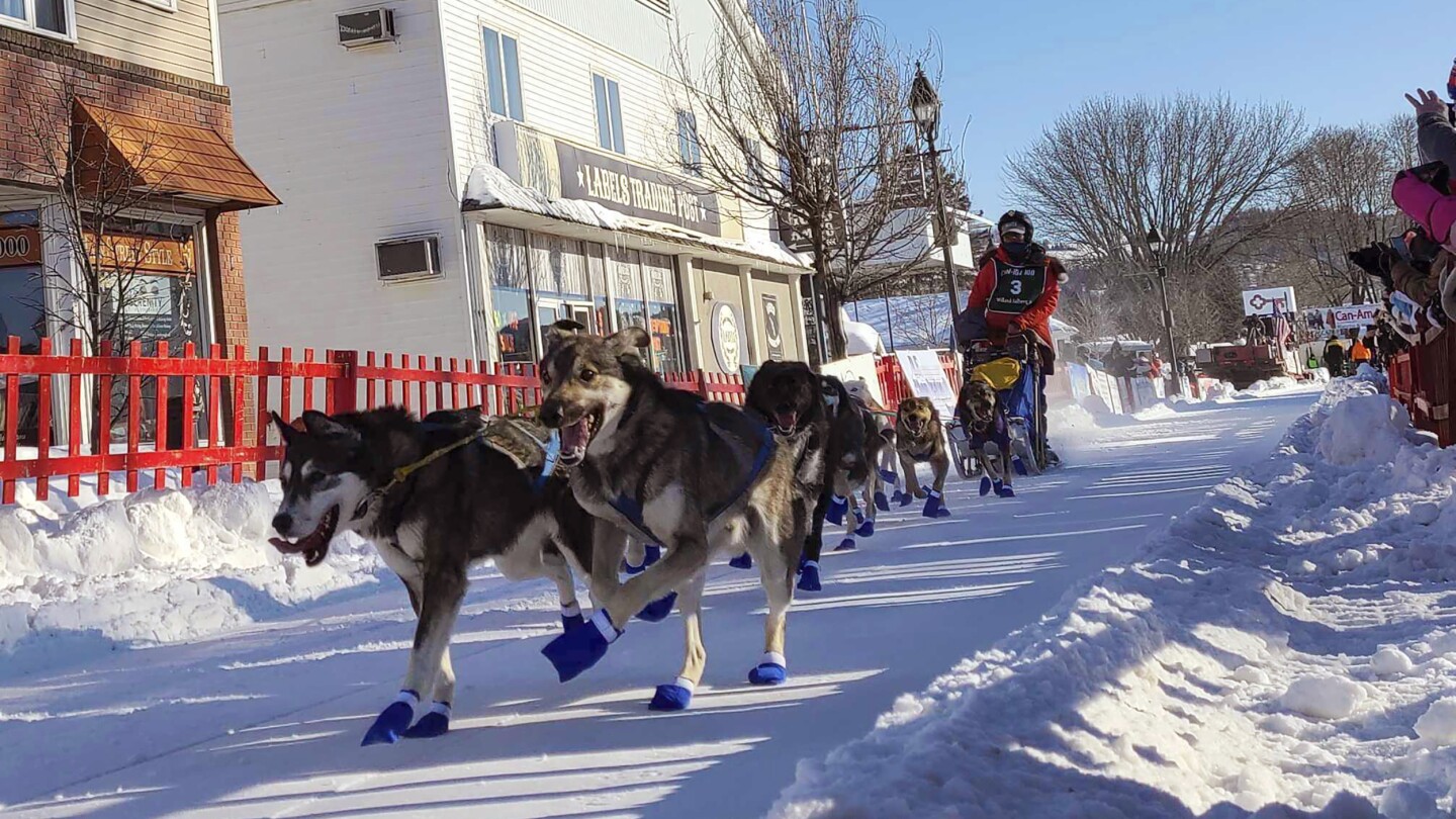 Липсата на сняг отменя най-дългото състезание с впрегнати кучета в източните Съединени щати