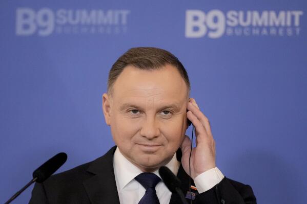 Open the doors to NATO and the EU, says Poland's President Duda