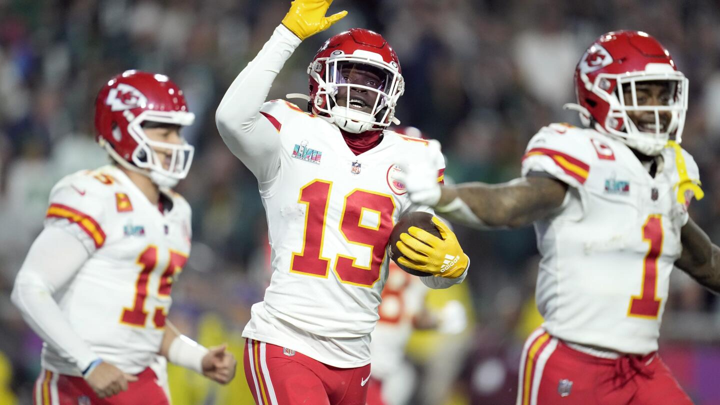 Chiefs' Kadarius Toney makes most of his Super Bowl touches