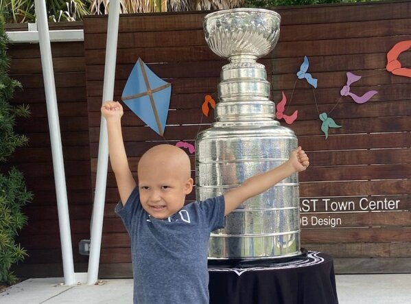 Stanley Cup Visits Children's Hospital, Brightens Day Of Patients