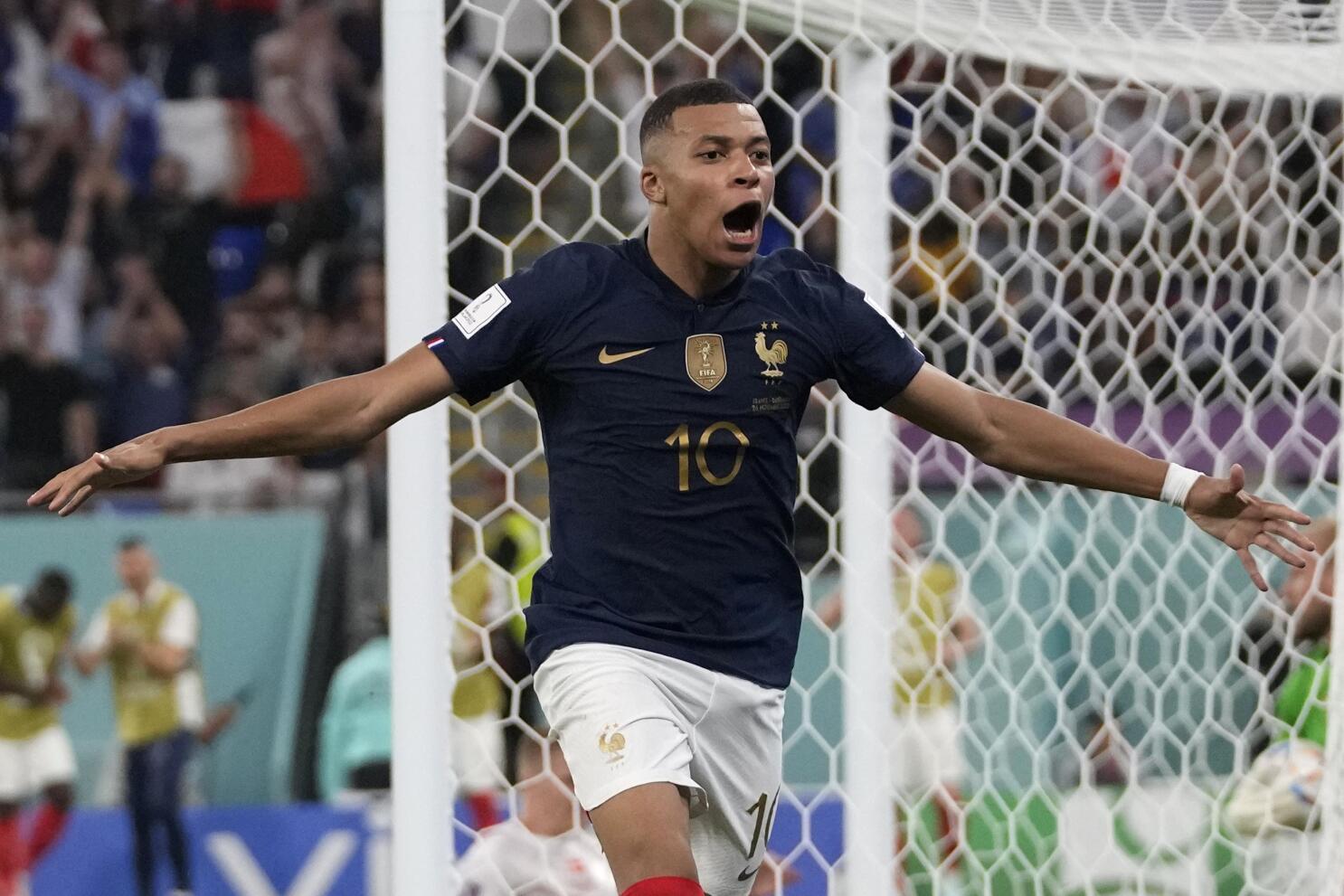 Kylian Mbappé moves up France's all-time scoring list in Euro