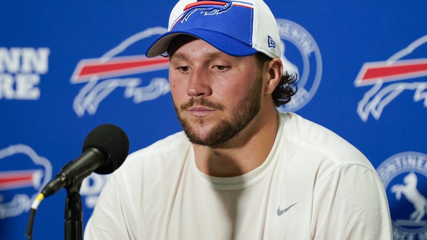 Josh Allen's turnover troubles too much to in Bills seasonopening loss AP News