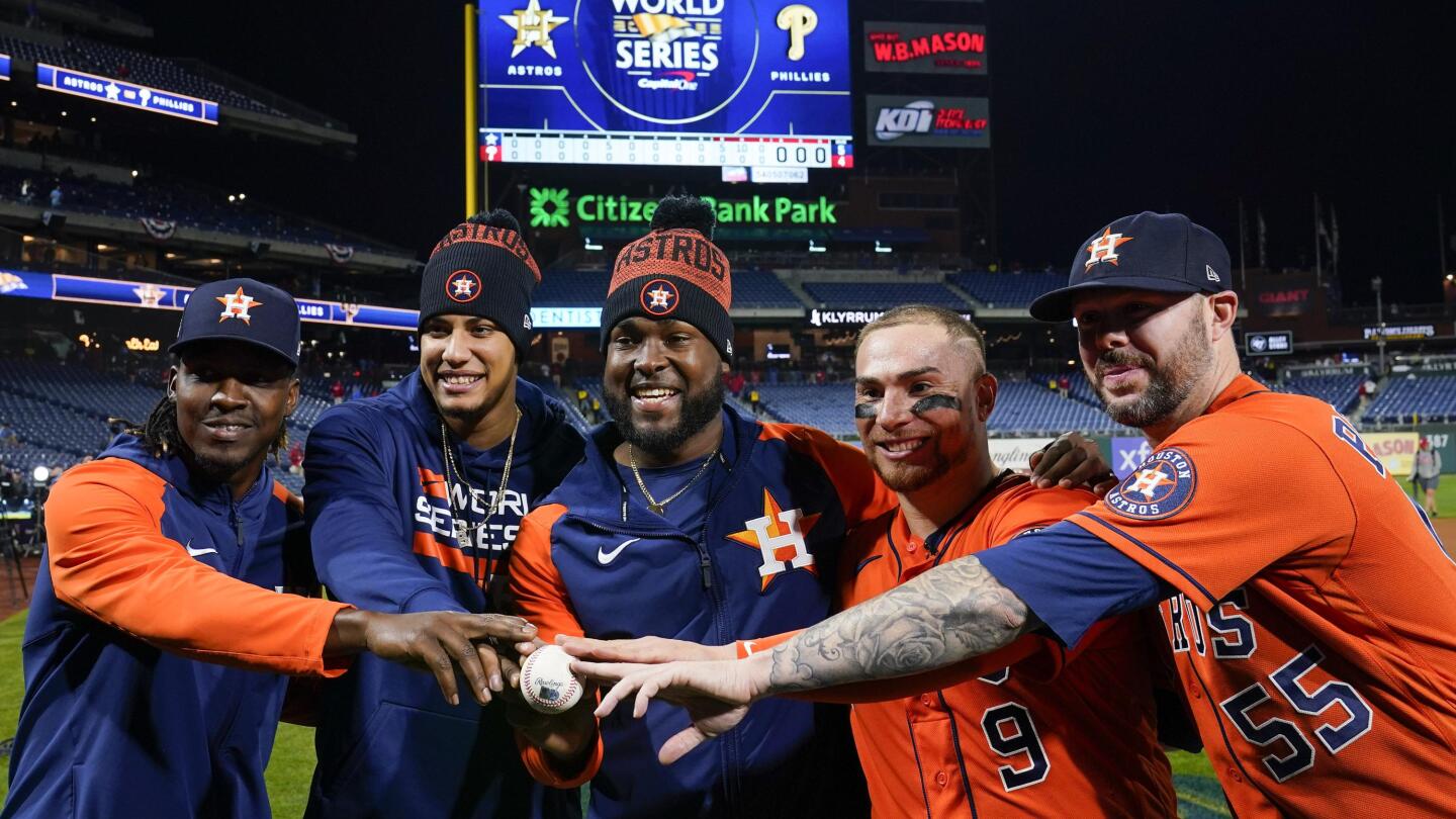 Astros World Series Trophy to be at State Capitol Wednesday