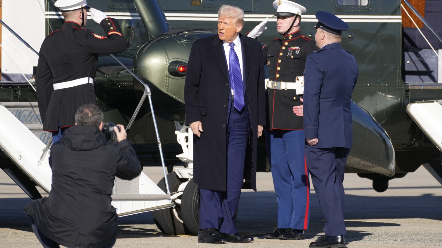 AP reporter and photographer barred from Air Force One over 'Gulf of Mexico' terminology dispute