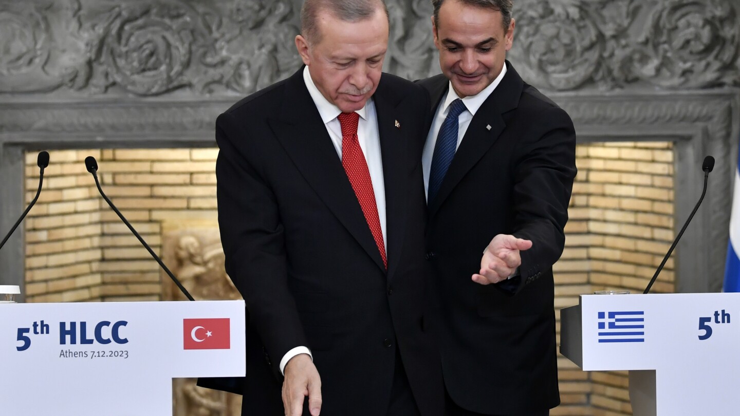 Greek and Turkish delegations meet in Athens as part of efforts to improve often strained ties