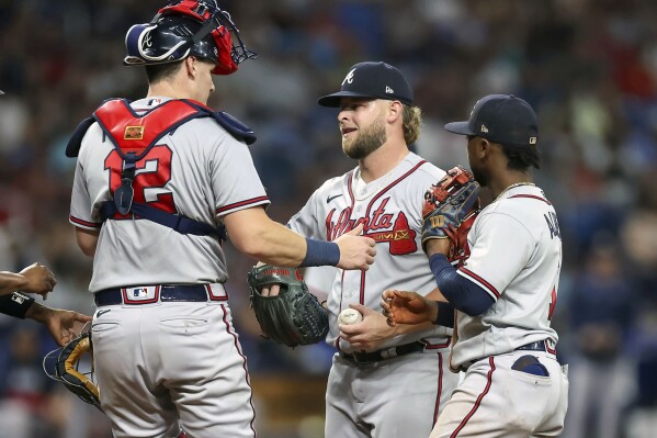 AJ Minter placed on IL with sore shoulder, another blow to Braves