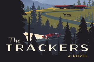 This book cover image released by Ecco shows "The Trackers," a novel by Charles Frazier. (Ecco via AP)