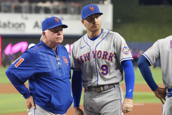 Mets' Carrasco gets violation before throwing his 1st pitch