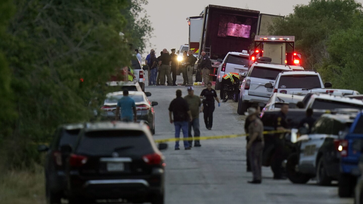 Man pleads guilty to smuggling-related charges over Texas deaths of 53 migrants in tractor-trailer