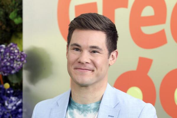 FILE - Adam Devine attends the premiere of Netflix's "Green Eggs and Ham," at the Hollywood American Legion Post 43 on Nov. 3, 2019, in Los Angeles. One of Mardi Gras' signature carnival krewes will be led this year by the actor and comedian in New Orleans, on Sunday, Feb. 19, 2023. Mardi Gras culminates on Tuesday, Feb. 21. (Photo by Mark Von Holden /Invision/AP, File)