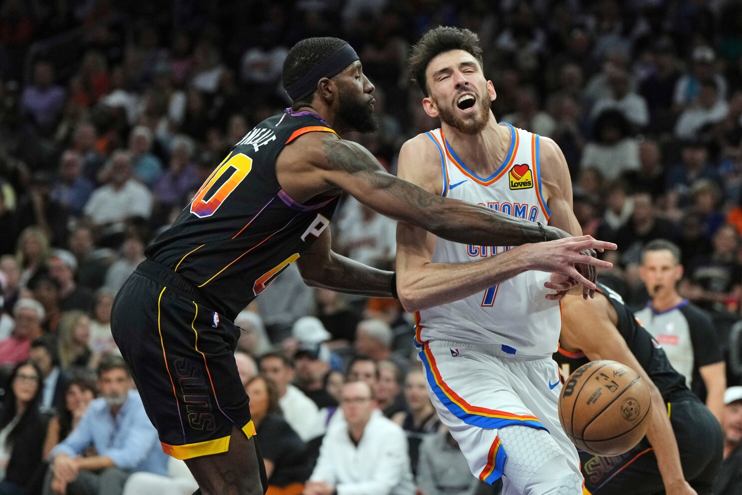 Jalen Williams scores 33 to lead Thunder past Suns, who were eliminated from playoff race
