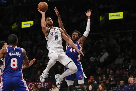 James Harden, Tyrese Maxey lead 76ers past Nets, 137-133