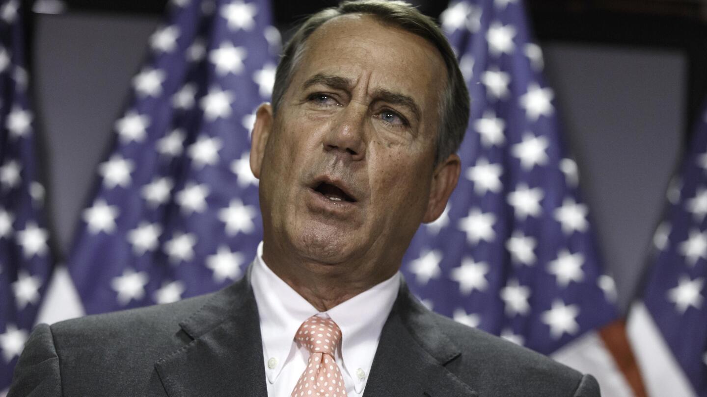 Boehner: Partai Republik mencoba menuntut Obama