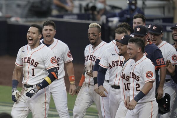 Carlos Correa's walk-off HR leads Astros to Game 5 win over Rays