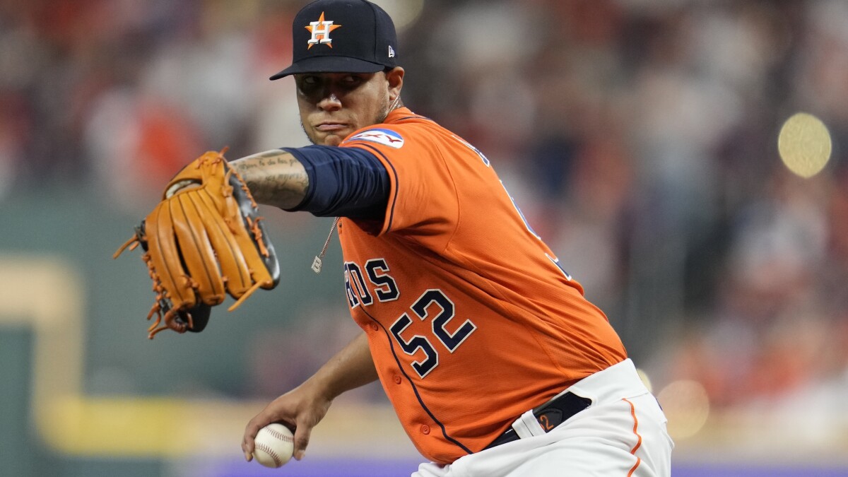 Astros – Rangers: Umpire calls low strike on Jose Abreu