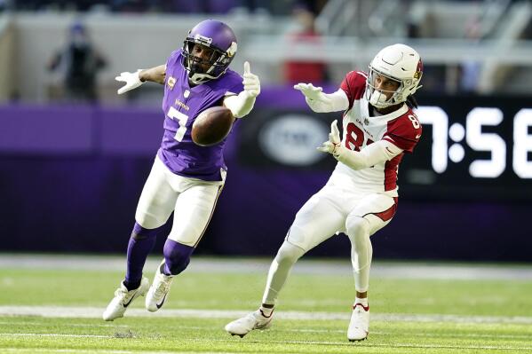 End zone picks for Vikings is Peterson's latest contribution