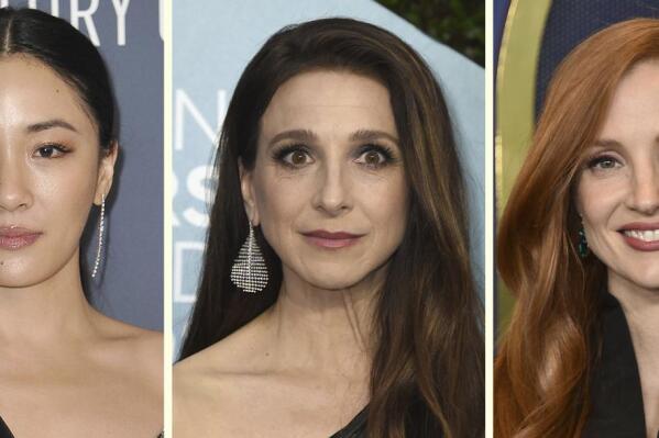 This combination photo of celebrities with birthdays from March 20-26 shows Spike Lee, from left, Gary Oldman, Constance Wu, Marin Hinkle, Jessica Chastain, Sarah Jessica Parker and Diana Ross. (AP Photo)