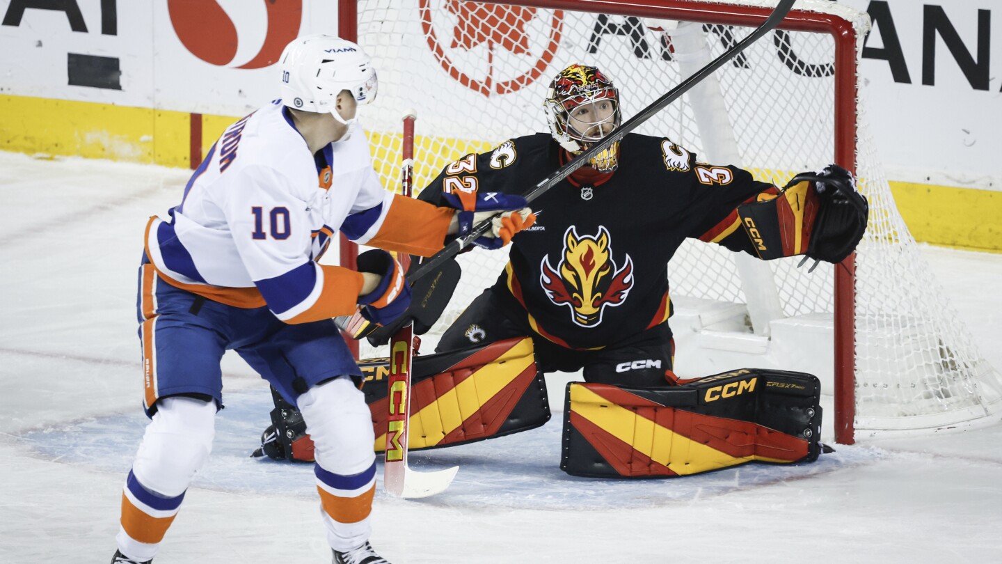 Calgary Flames Win Shootout Against Islanders