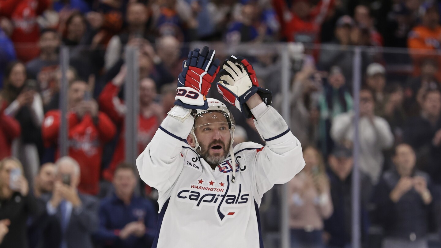 Alex Ovechkin on 'unbelievable moment' after he breaks Wayne Gretzky's all-time NHL goalscoring record