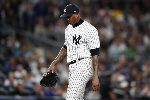 Yankees' Chapman ruled out for ALDS after skipping workout
