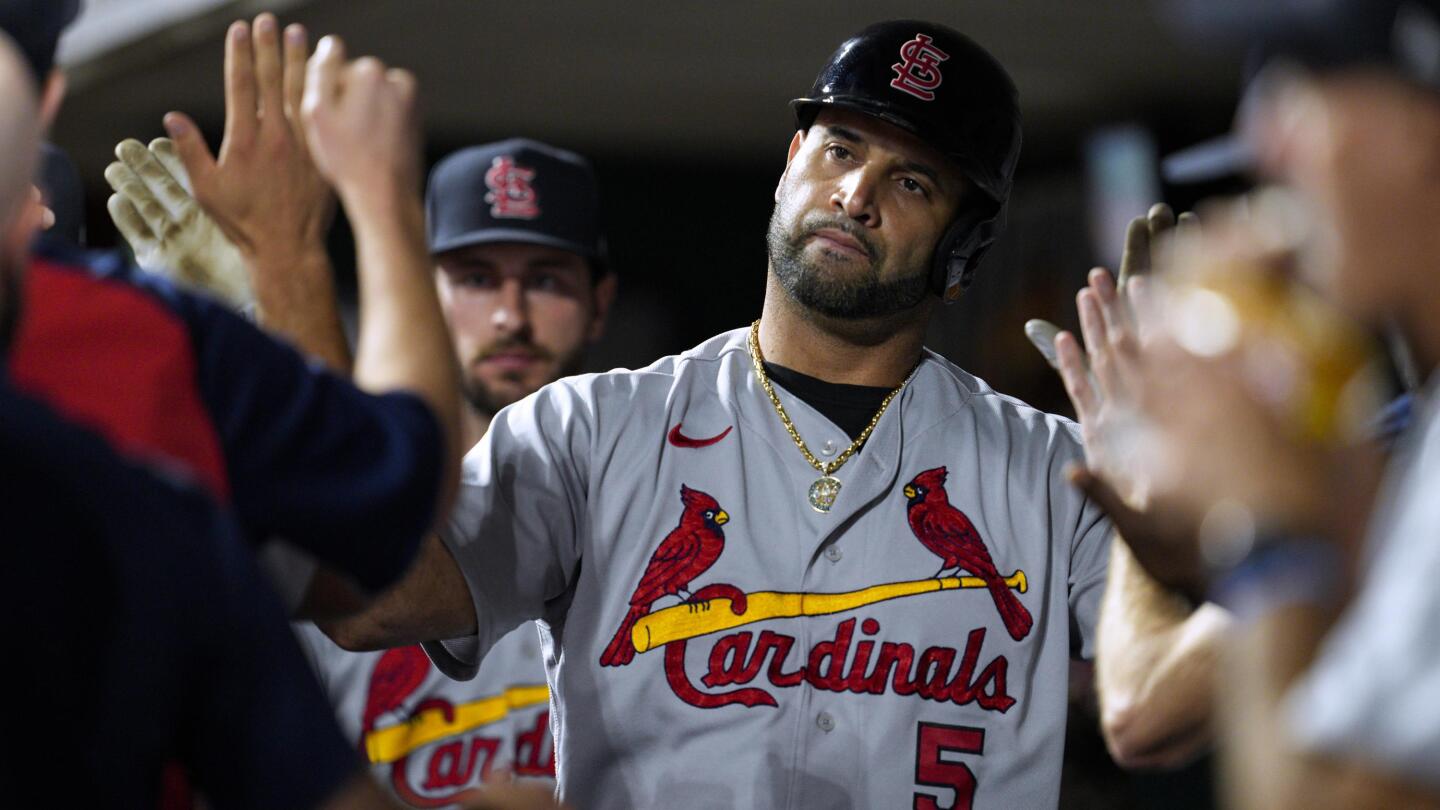 St. Louis Team Cardinal Shirt, Pujols, Molina and Wainwright Team 2022 T- Shirt