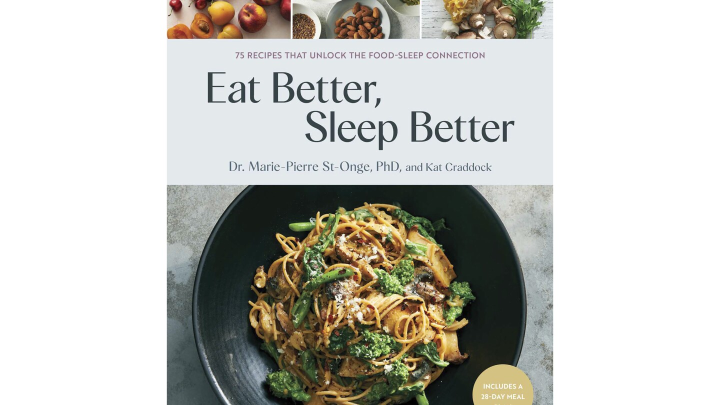 A new cookbook ties healthy eating to good sleep