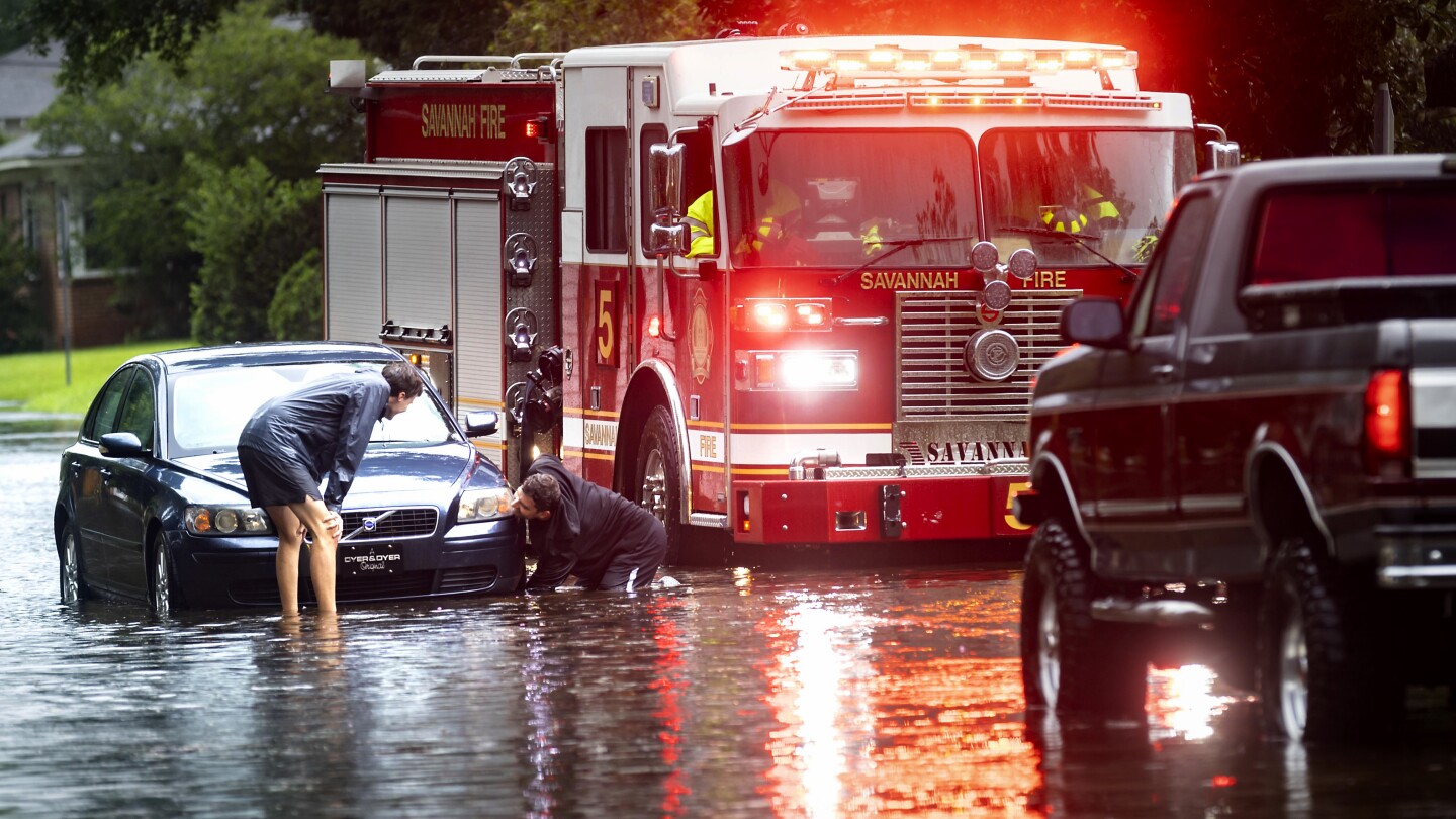 Devastating Rainfall and Flooding: Tropical Storm Debby Impacts Savannah and Charleston, Promises More Disruption Ahead