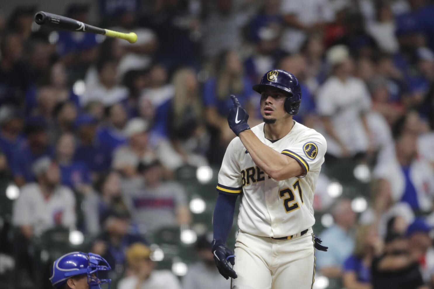 Willy Adames sparks Brewers' offensive outburst in win over Pirates