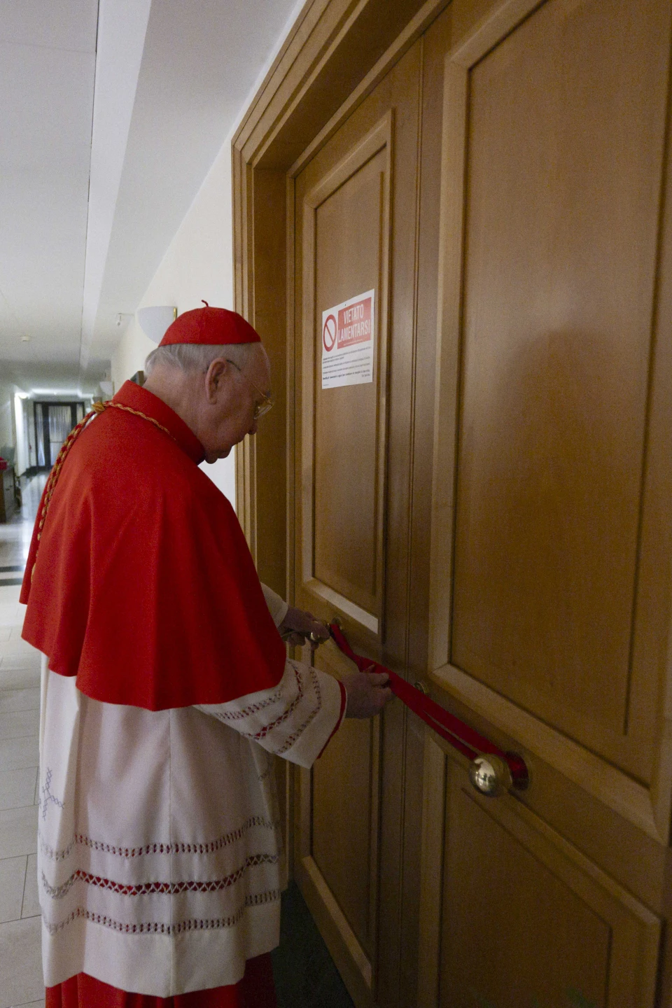 Velatorio del Papa