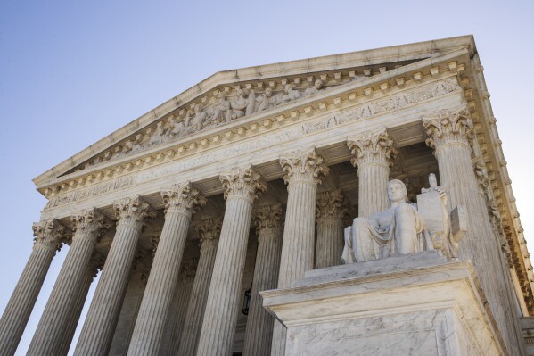 FILE - The U.S. Supreme Court, June 8, 2020, in Washington. (AP Photo/Manuel Balce Ceneta, File)