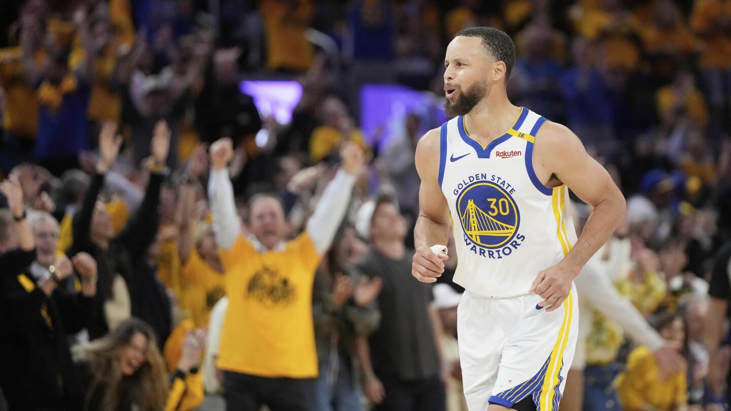 SAN FRANCISCO AP — Stephen Curry eventually found his shooting