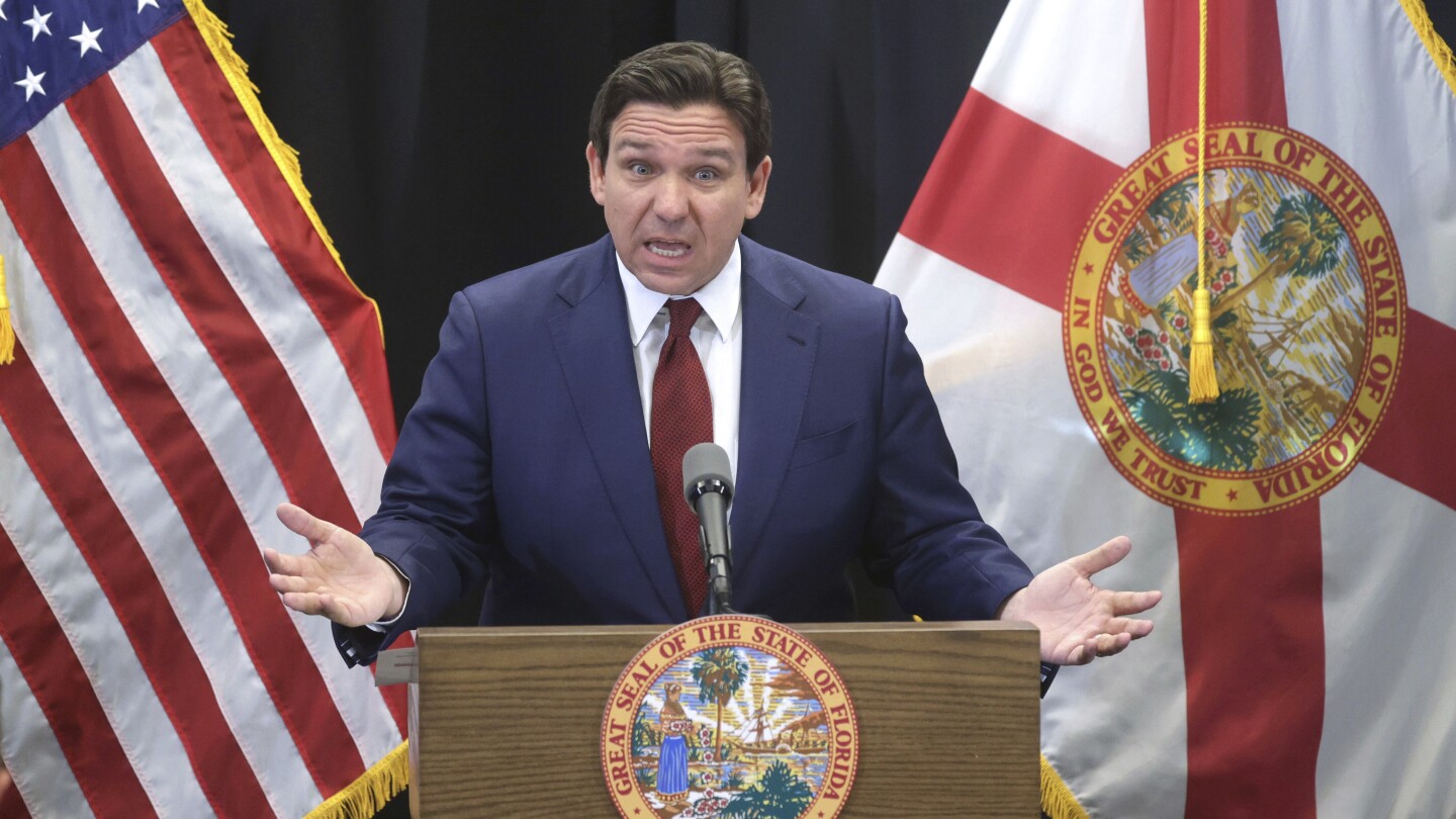DeSantis signs a bill making Florida the 2nd state to ban fluoride from its water system