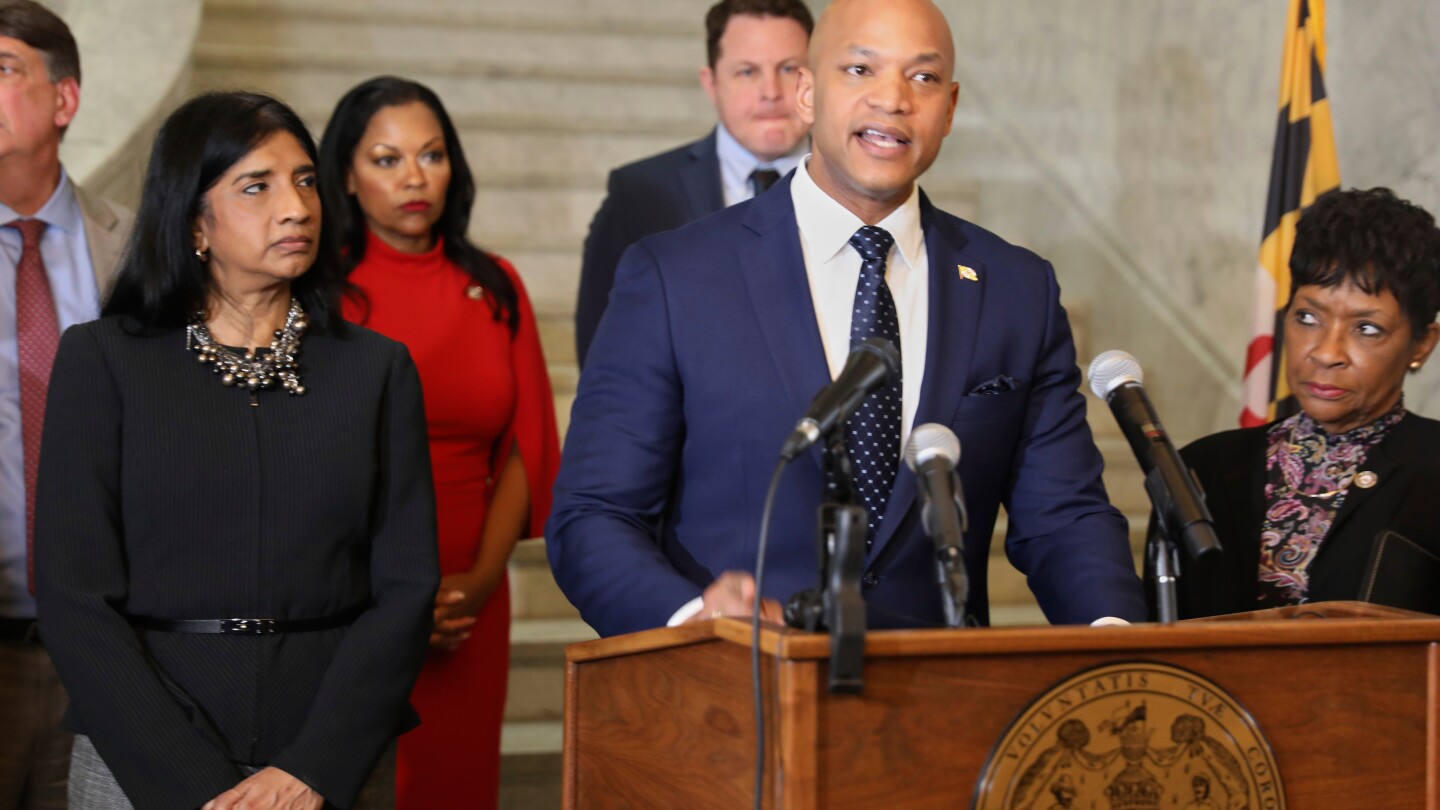 ANNAPOLIS Md AP — Maryland Gov Wes Moore announced an