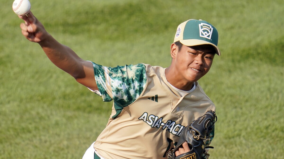Chinese Taipei dominates in combined LLWS perfect game