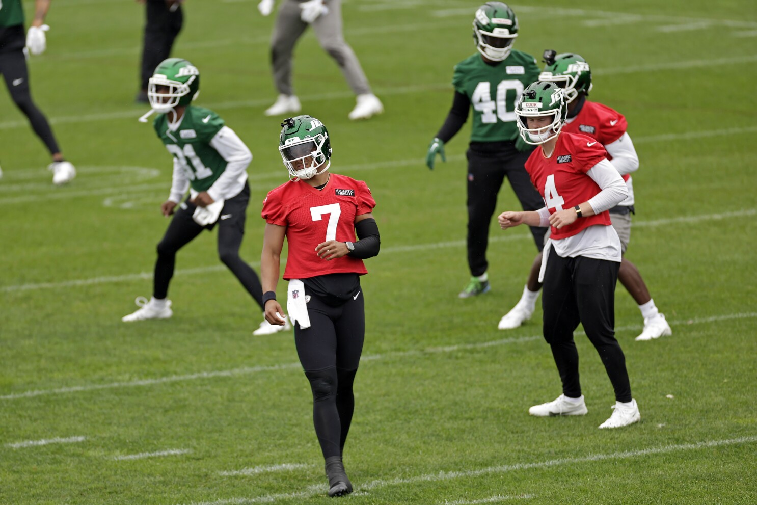 Action! Jets using helmet-mounted cameras to help Justin Fields and the other QBs improve