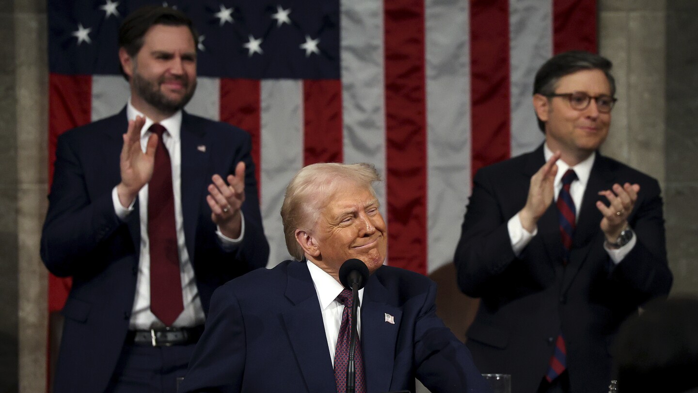 Transcript of President Donald Trump’s Address to a Joint Session of Congress