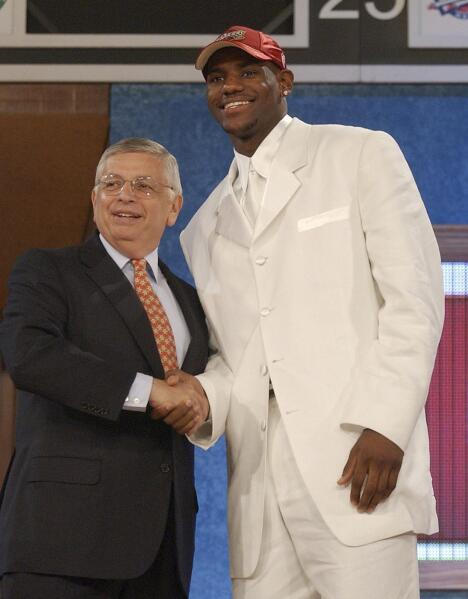 AP Was There: LeBron James tops star-studded 2003 NBA draft