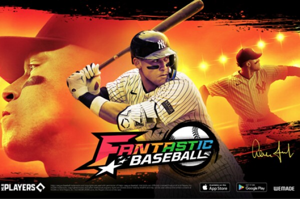 Wemade’s first mobile game, ‘Fantastic Baseball,’ a sports simulation game for Android and iOS devices, is now available for download. (Graphic: Wemade)