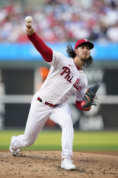 Phillies' Michael Lorenzen will get eight days of rest after his 124-pitch  no-hitter - ABC News