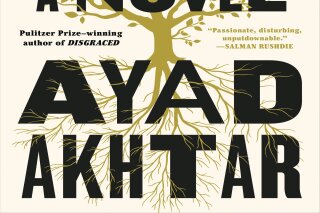 This cover image released by Little, Brown and Co. shows "Homeland Elegies," a novel by Ayad Akhtar. (Little, Brown and Co. via AP)