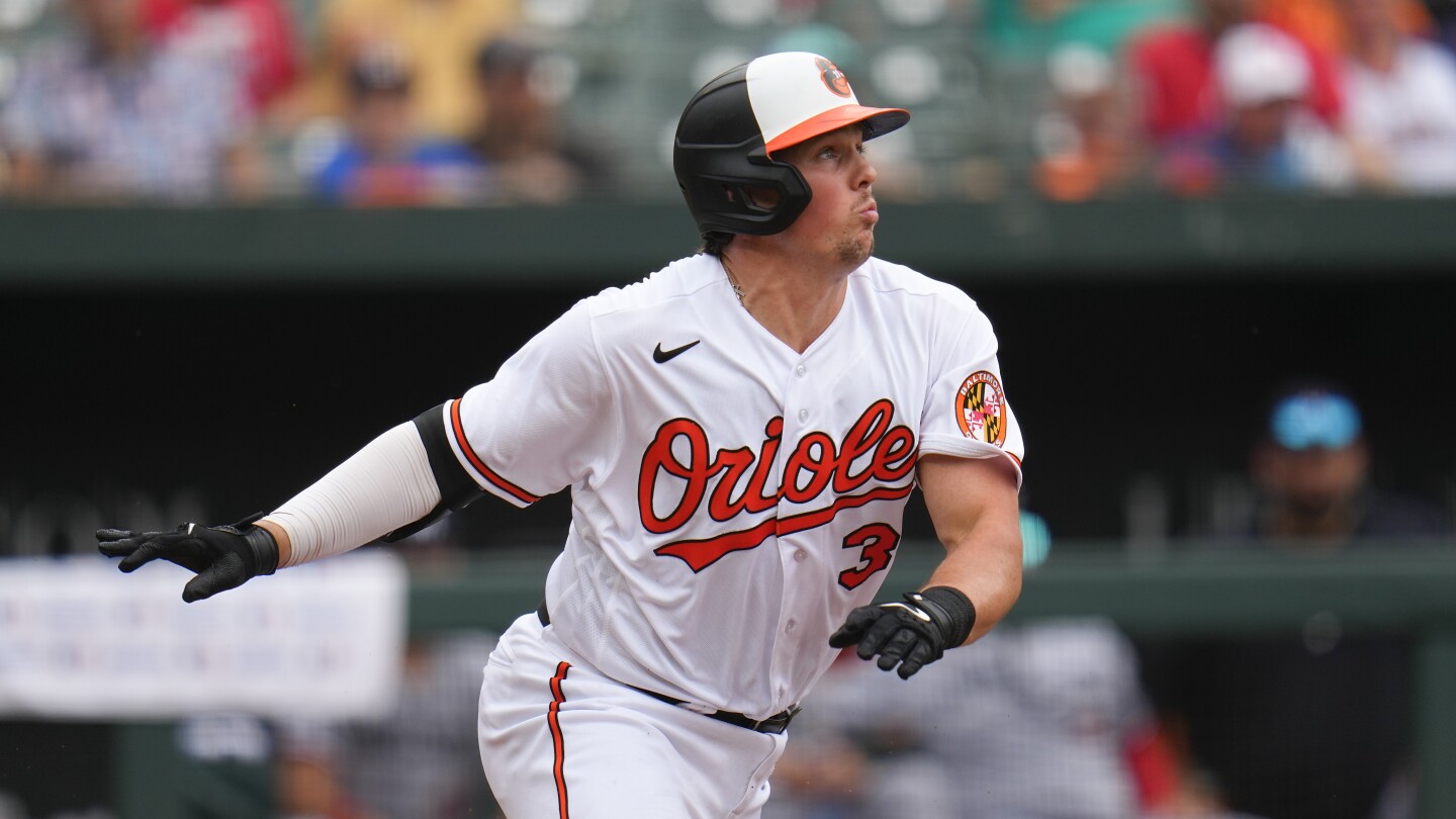Adley Rutschman homers in 9th to lift Orioles past Athletics 8-7