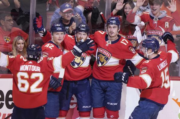 Panthers rout Capitals 5-1 in Game 2 to even series