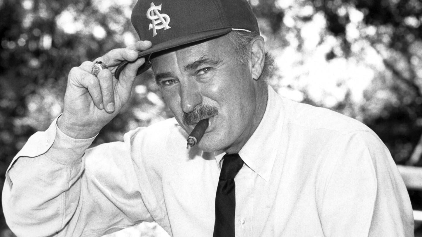 FILE - Actor Dabney Coleman, who stars in NBC's "Sooner or Later, appears in Los Angeles on Nov. 14, 1988. Coleman, the mustachioed character actor who specialized in smarmy villains like the chauvinist boss in "9 to 5" and the nasty TV director in "Tootsie," died Thursday, May 16, 2024, his daughter, Quincy Coleman, told The Hollywood Reporter. He was 92. No other details were immediately available. (AP Photo/Nick Ut, File)