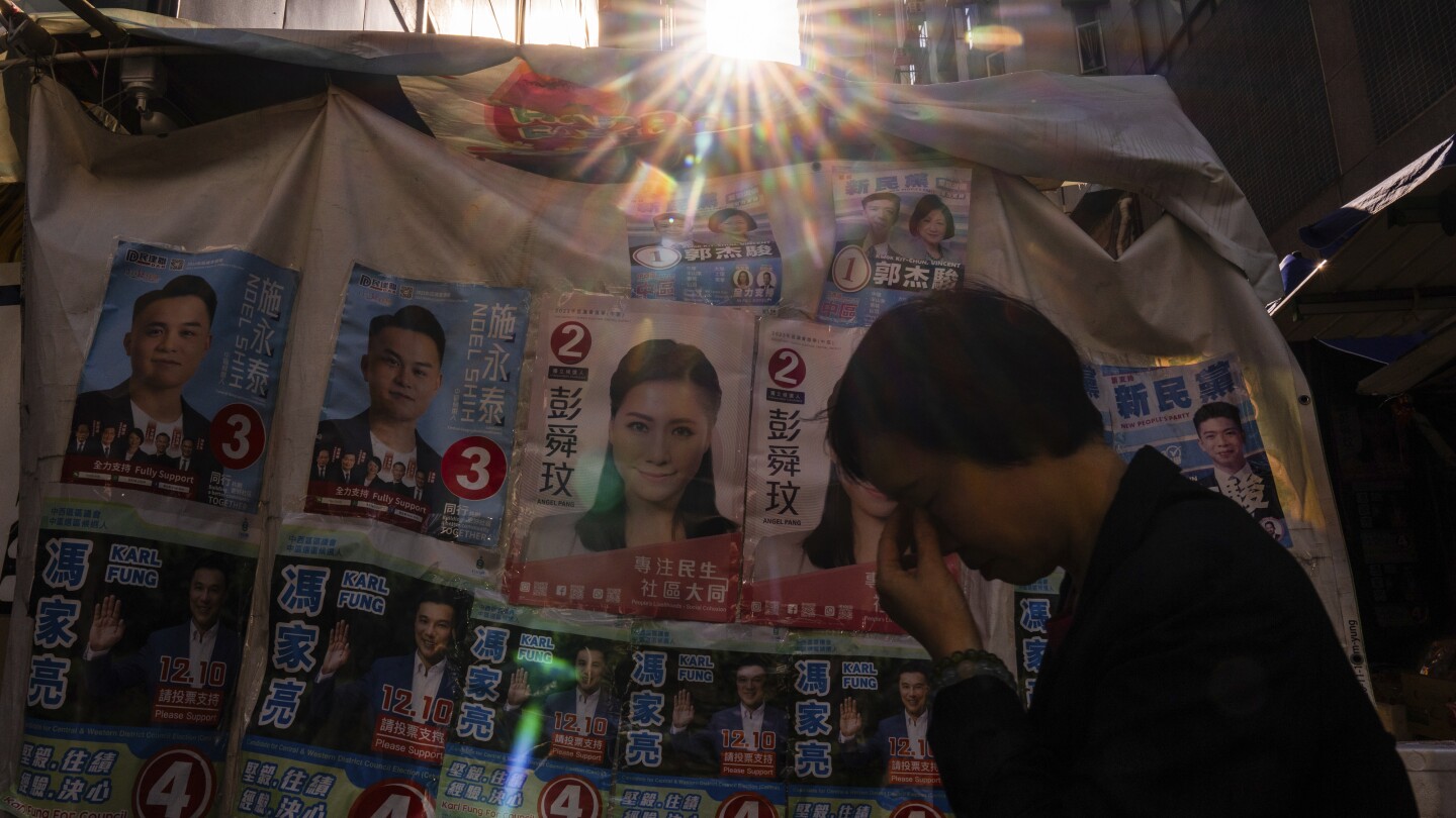 Hong Kong's new election law thins the candidate pool, giving voters ...