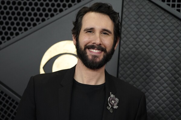 Josh Groban arrives at the 66th annual Grammy Awards on Sunday, Feb. 4, 2024, in Los Angeles. (Photo by Jordan Strauss/Invision/AP)